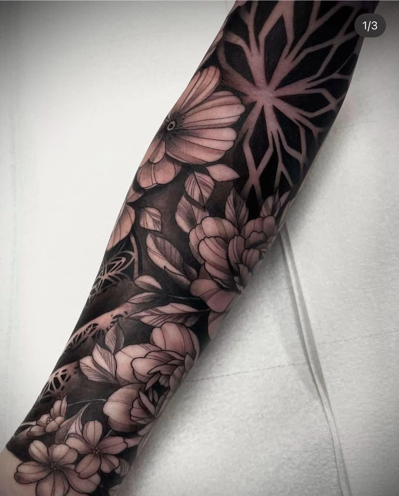Full blackwork sleeve