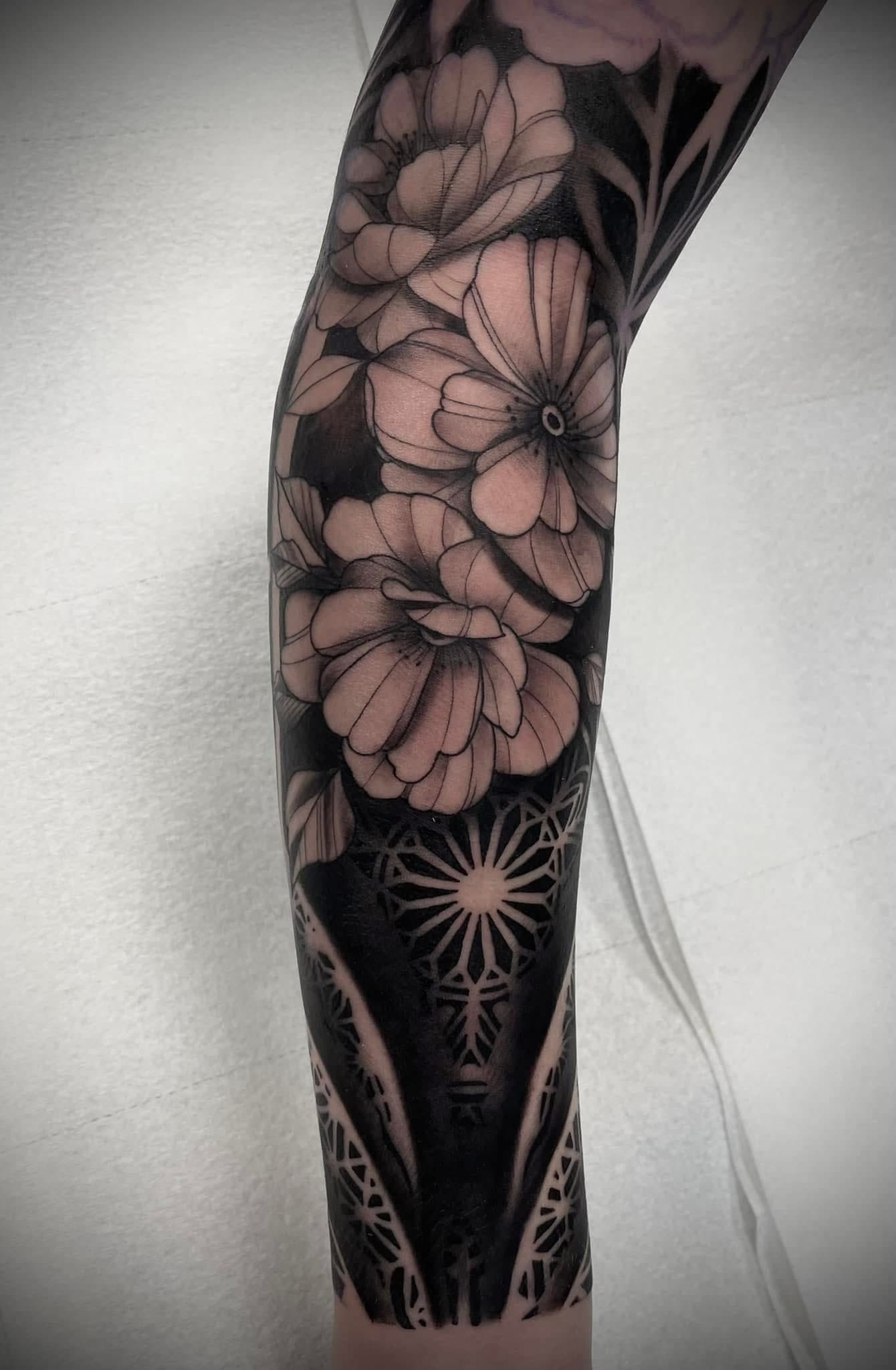 Blackwork botanicals