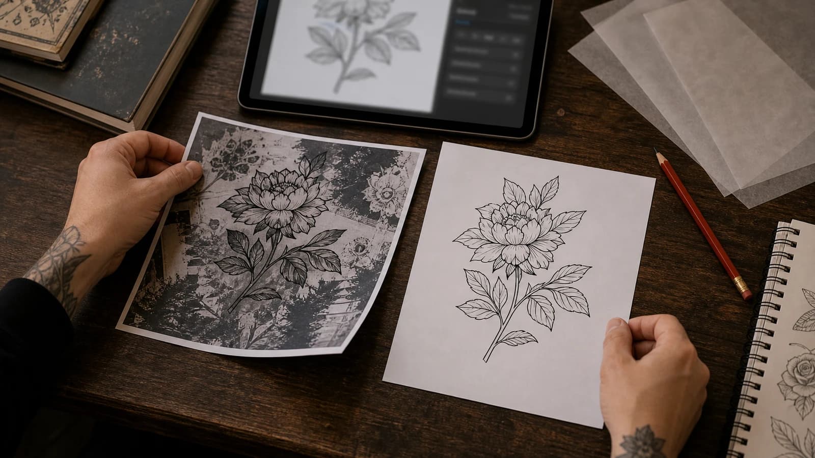 AI Stencil Tools for Tattoo Artists