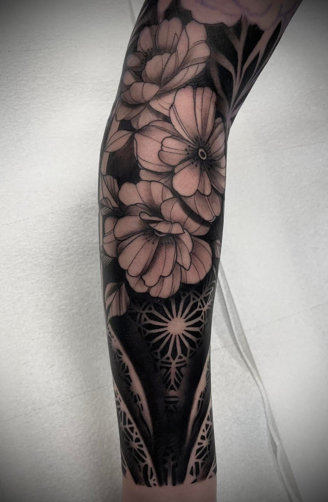 Blackwork botanicals